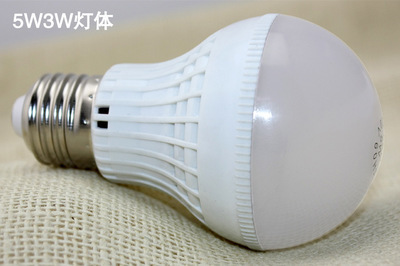【特價(jià) LED節(jié)能燈泡e27螺口 3W 5W超亮led球泡燈 lamp五只包郵】?jī)r(jià)格,廠家,圖片,LED球泡燈,杭州臺(tái)新晟暉照明工程-